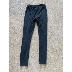 Grey, cotton leggings